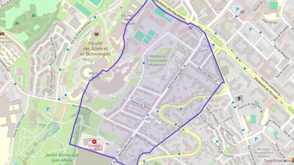 Appartement 50 m² deux pieces à vendre à Vandœuvre-lès-Nancy