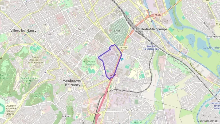 Appartement 84 m² quatre pièces à vendre à Vandœuvre-lès-Nancy