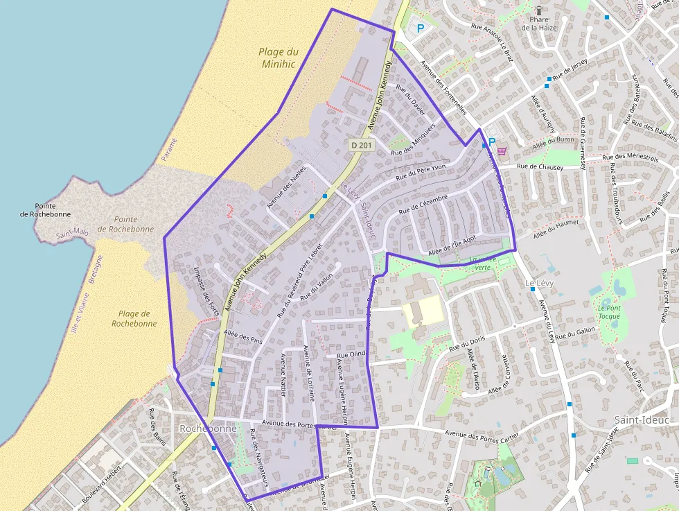 Appartement 57 m² trois pièces à vendre à Saint-Malo