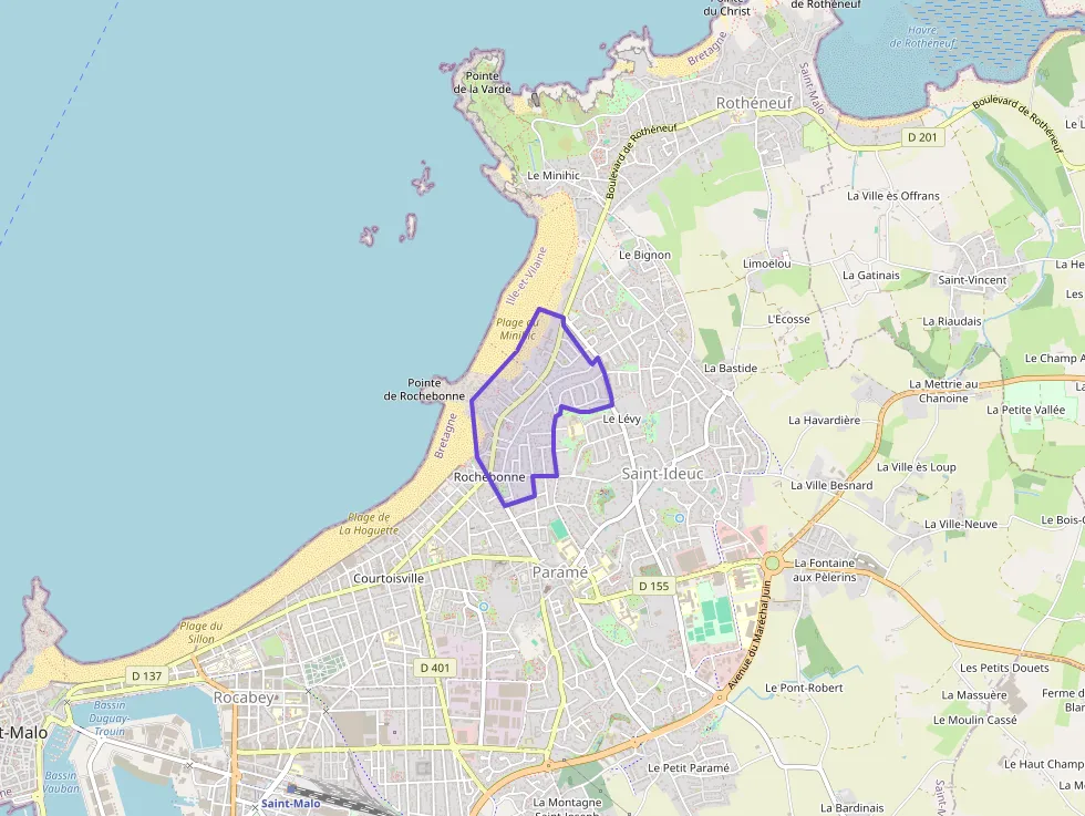 Appartement 57 m² trois pièces à vendre à Saint-Malo