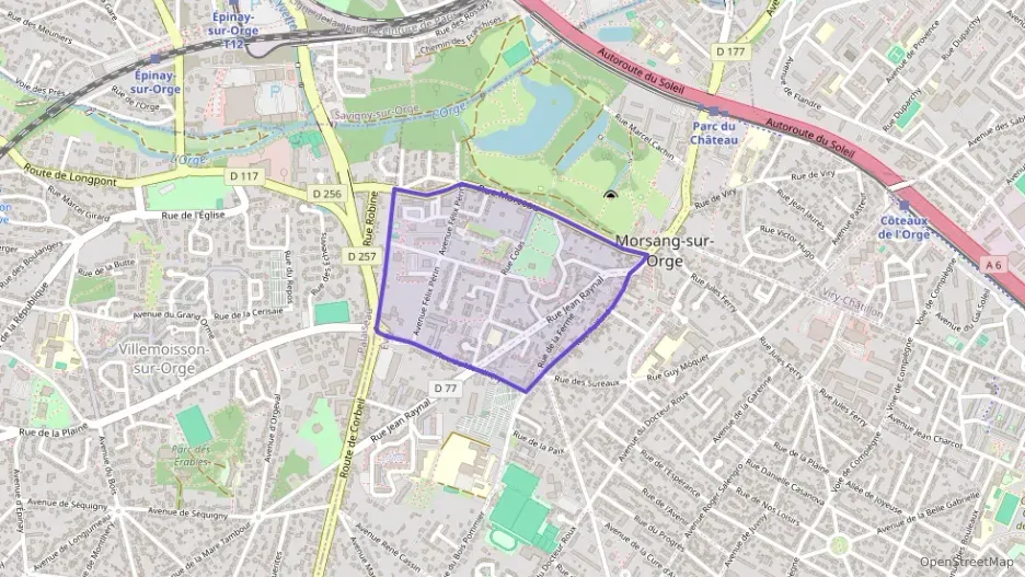 Appartement 77 m² quatre pièces à vendre à Morsang-sur-Orge