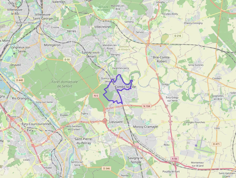 Appartement 61 m² trois pièces à vendre à Combs-la-Ville