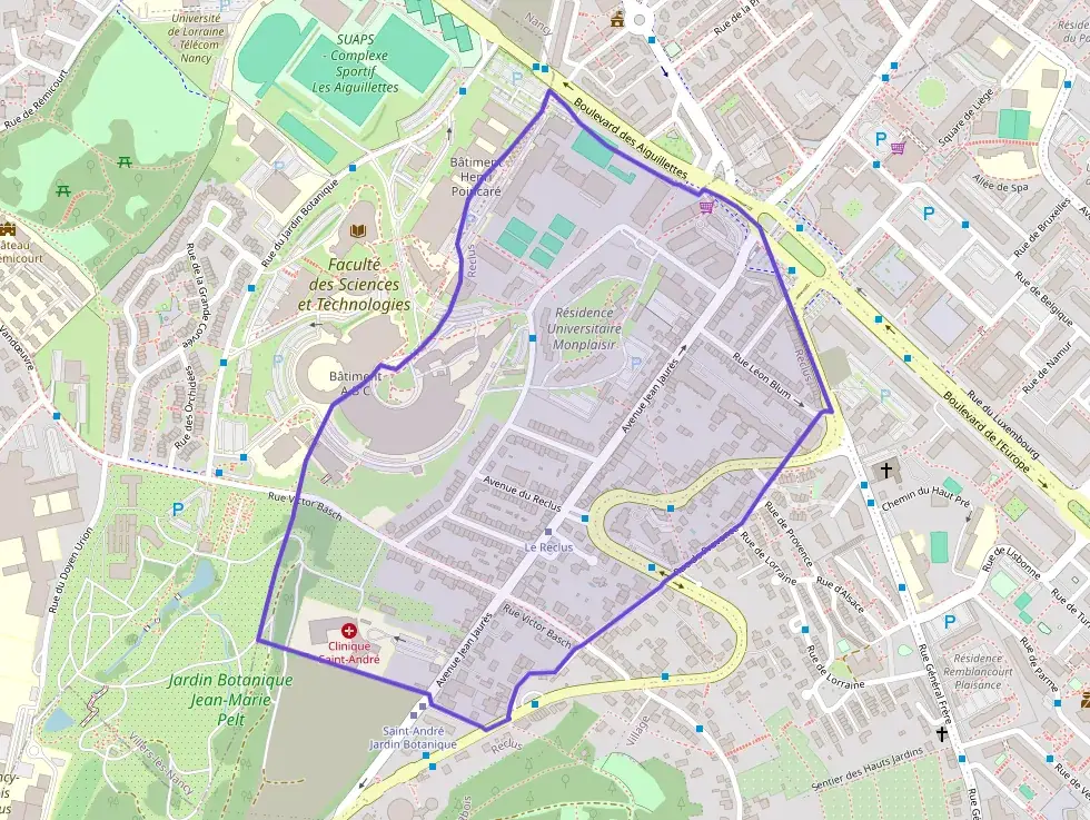 Appartement 50 m² deux pieces à vendre à Vandœuvre-lès-Nancy