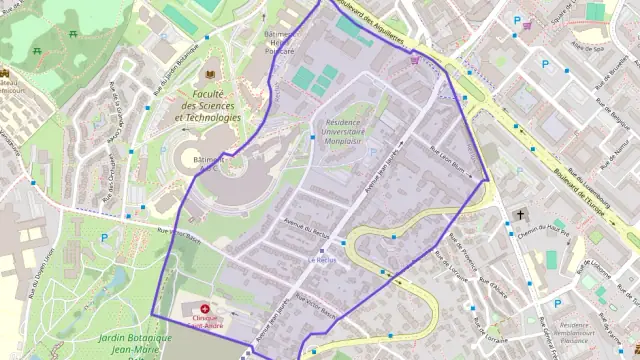 Appartement 50 m² deux pieces à vendre à Vandœuvre-lès-Nancy