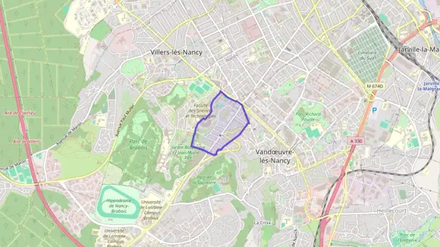 Appartement 50 m² deux pieces à vendre à Vandœuvre-lès-Nancy