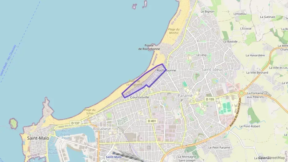 Appartement 45 m² deux pieces à vendre à Saint-Malo Appartement 45 m² deux pieces à vendre à Saint-Malo