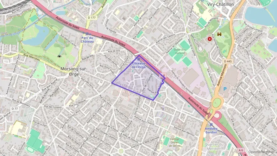 Appartement 76 m² quatre pièces à vendre à Viry-Châtillon