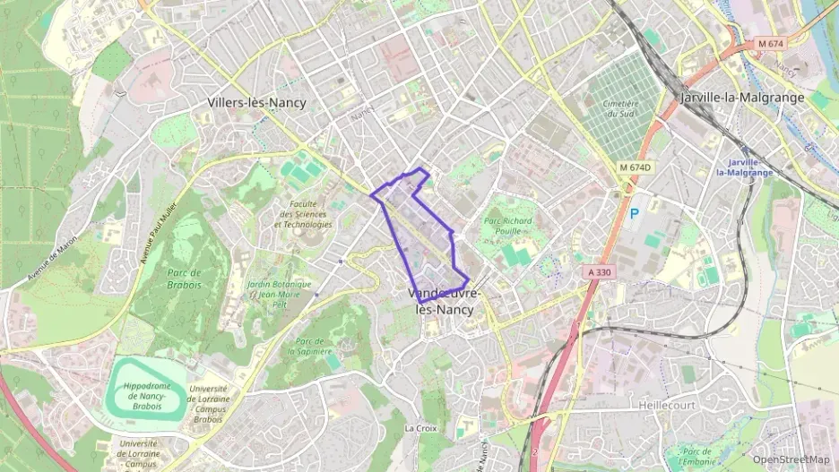 Appartement 96 m² cinq pièces à vendre à Vandœuvre-lès-Nancy