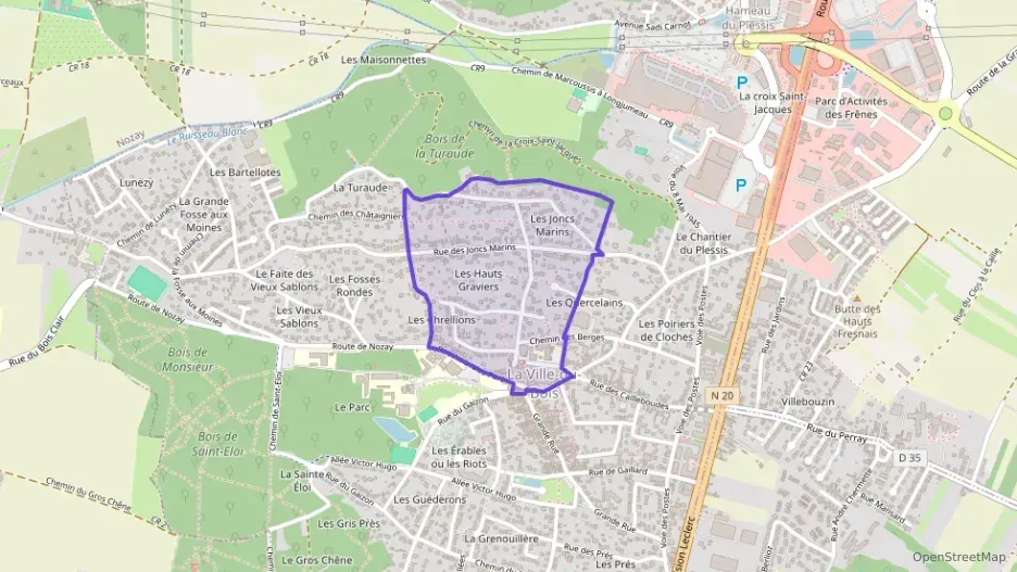 Appartement 62 m² trois pièces à vendre à La Ville-du-Bois