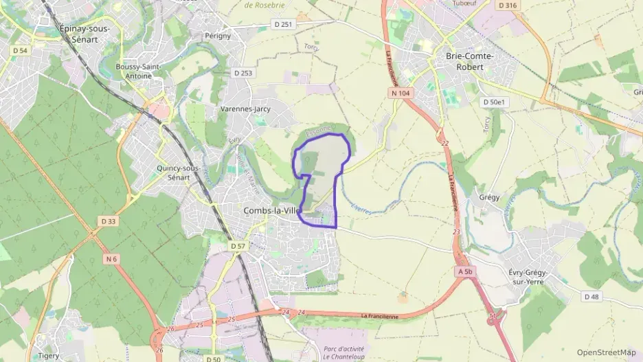 Appartement 45 m² deux pieces à vendre à Combs-la-Ville