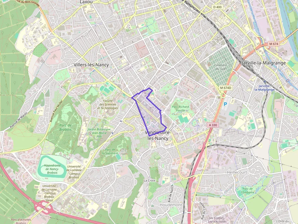 Appartement 62 m² trois pièces à vendre à Vandœuvre-lès-Nancy