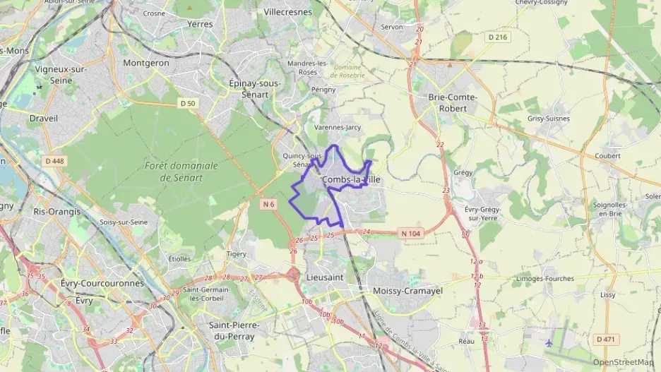 Appartement 47 m² deux pieces à vendre à Combs-la-Ville Appartement 47 m² deux pieces à vendre à Combs-la-Ville