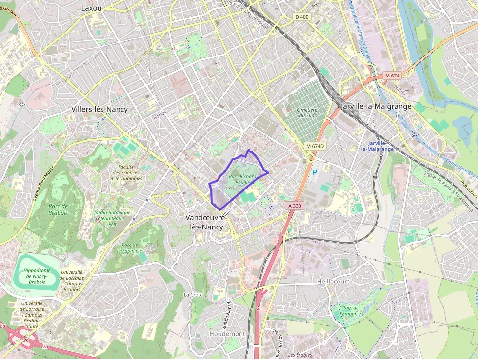 Appartement 40 m² une piece à vendre à Vandœuvre-lès-Nancy