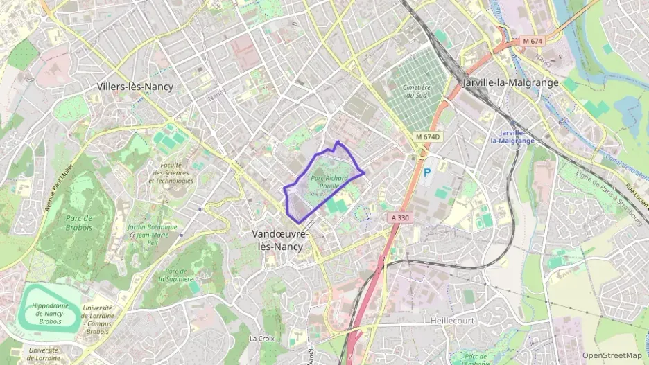 Appartement 40 m² une piece à vendre à Vandœuvre-lès-Nancy