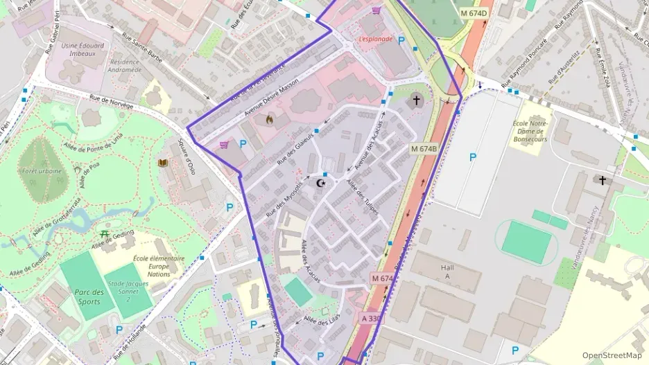 Appartement 56 m² trois pièces à vendre à Vandœuvre-lès-Nancy