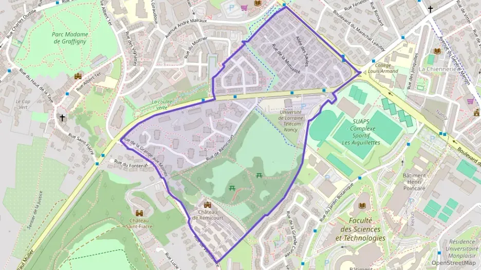 Appartement 63 m² trois pièces à vendre à Villers-lès-Nancy