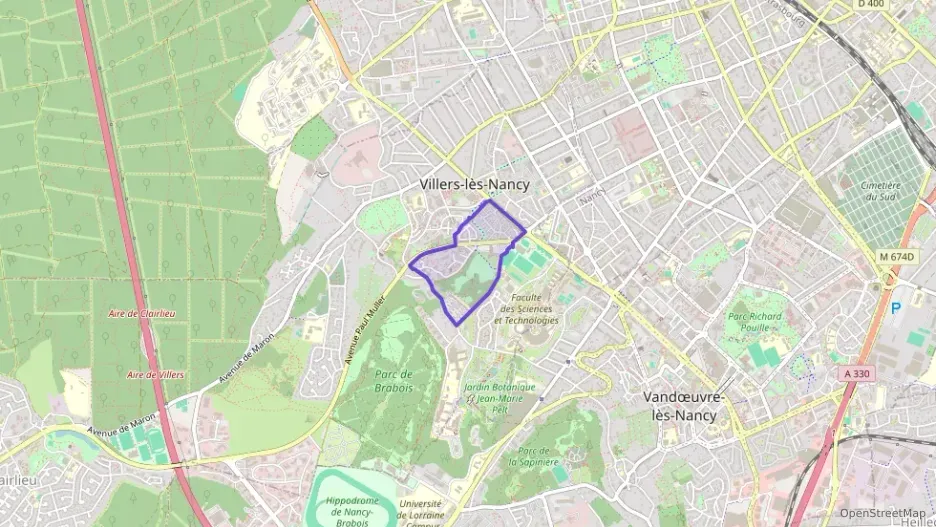 Appartement 79 m² quatre pièces à vendre à Villers-lès-Nancy