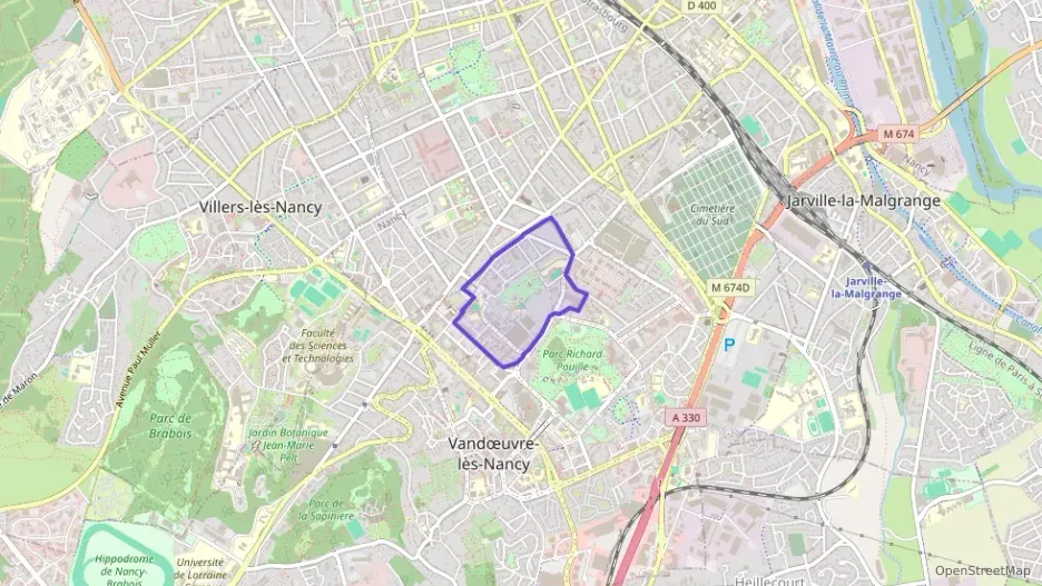 Appartement 60 m² trois pièces à vendre à Vandœuvre-lès-Nancy