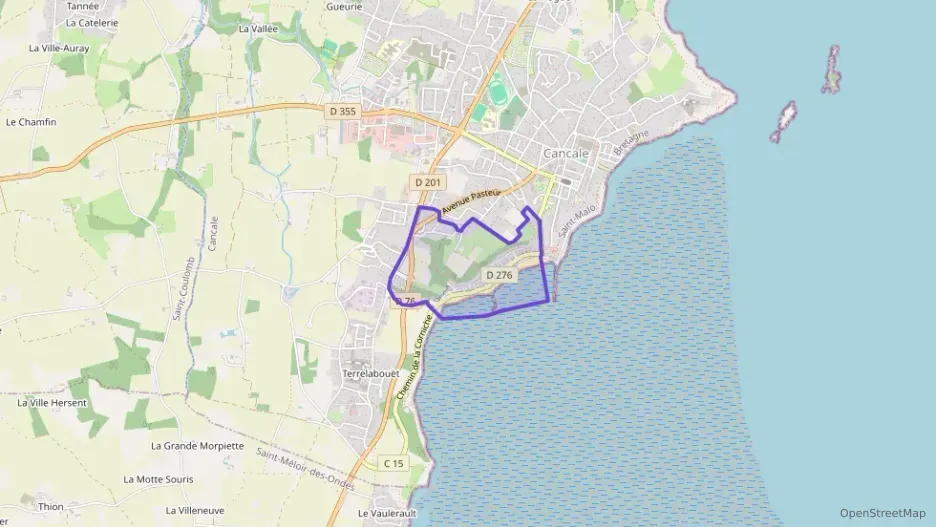 Appartement 50 m² une piece à vendre à Cancale Appartement 50 m² une piece à vendre à Cancale