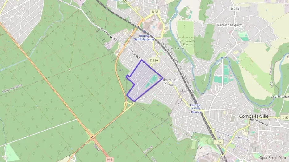 Appartement 40 m² deux pieces à vendre à Quincy-sous-Sénart