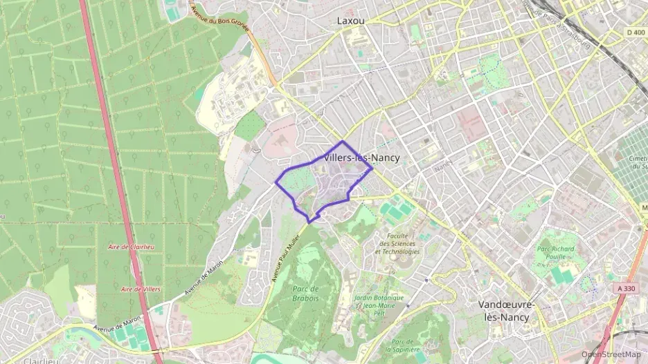 Appartement 47 m² deux pieces à vendre à Villers-lès-Nancy