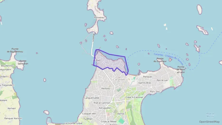 Appartement 45 m² deux pieces à vendre à Carantec