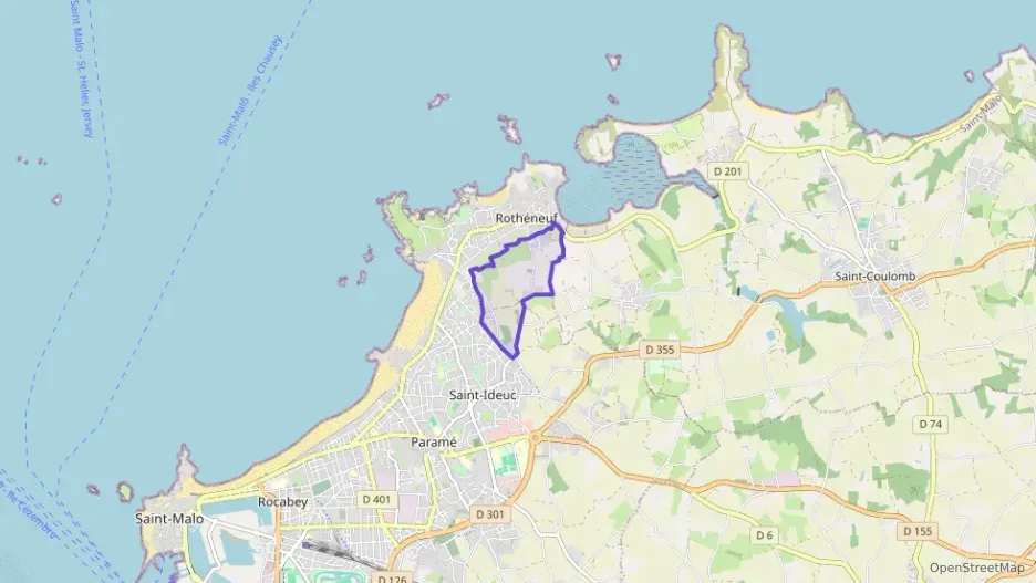 Appartement 42 m² deux pieces à vendre à Saint-Malo
