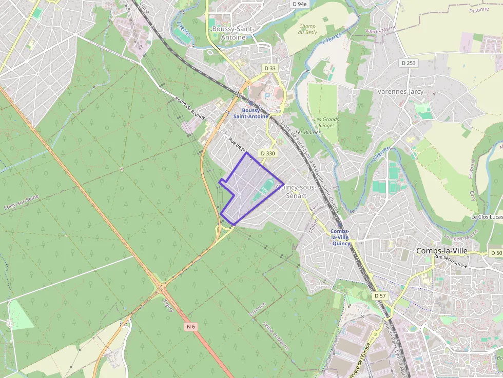 Appartement 34 m² une piece à vendre à Quincy-sous-Sénart