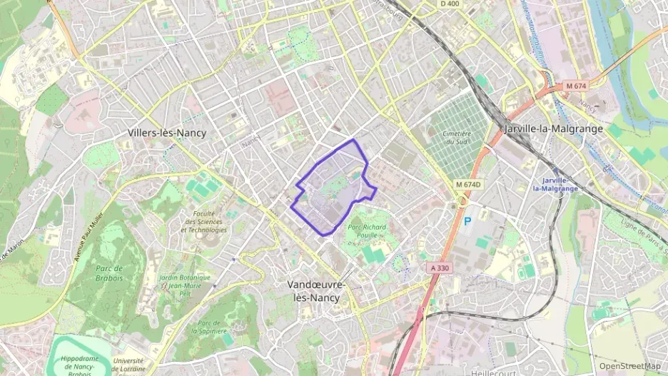 Appartement 90 m² quatre pièces à vendre à Vandœuvre-lès-Nancy