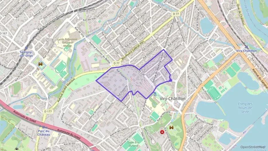 Appartement 81 m² quatre pièces à vendre à Viry-Châtillon Appartement 81 m² quatre pièces à vendre à Viry-Châtillon