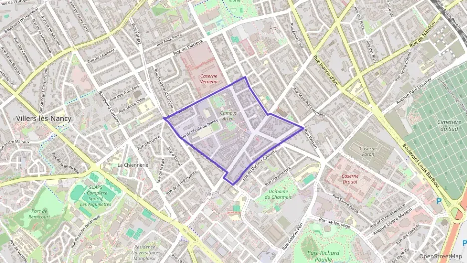 Appartement 60 m² quatre pièces à vendre à Nancy
