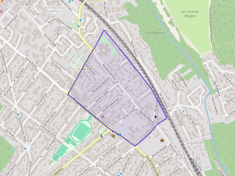 Appartement 66 m² deux pieces à vendre à Quincy-sous-Sénart