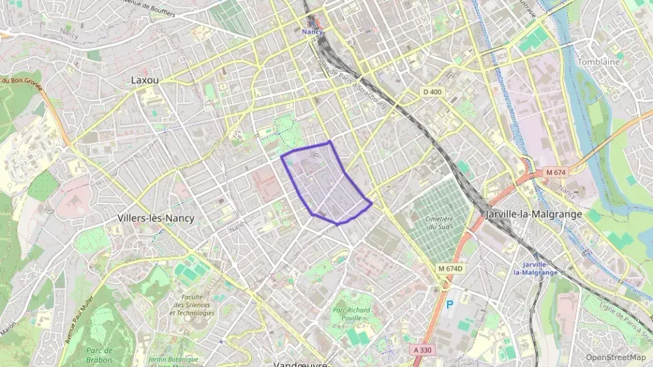 Appartement 59 m² trois pièces à vendre à Nancy