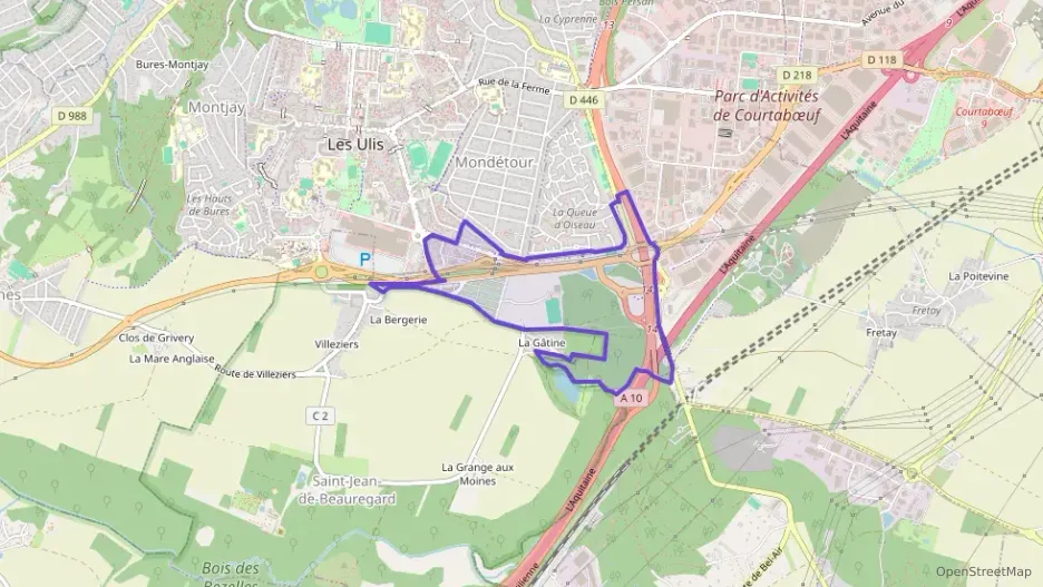 Appartement 59 m² trois pièces à vendre à Les Ulis