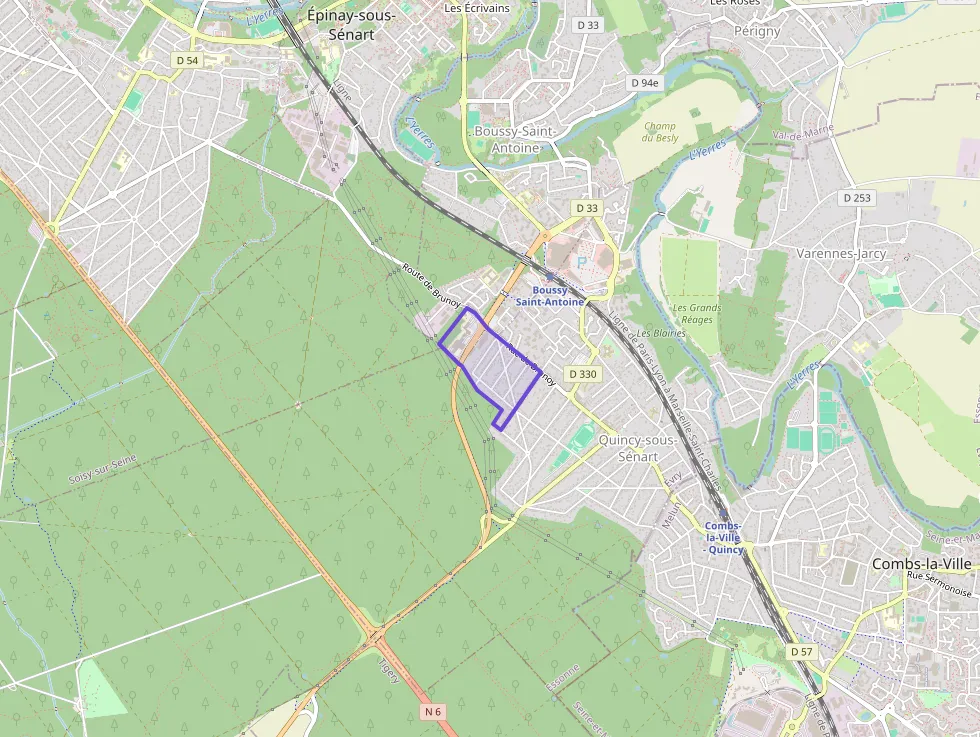 Appartement 35 m² deux pieces à vendre à Quincy-sous-Sénart