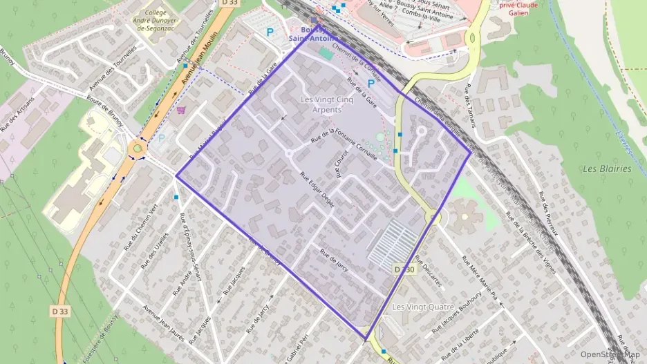 Appartement 37 m² deux pieces à vendre à Quincy-sous-Sénart
