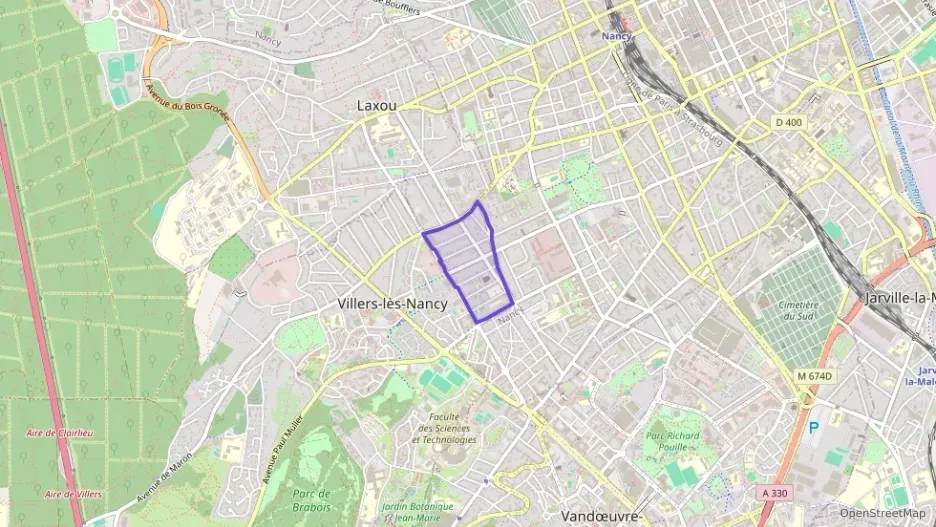 Appartement 89 m² quatre pièces à vendre à Villers-lès-Nancy