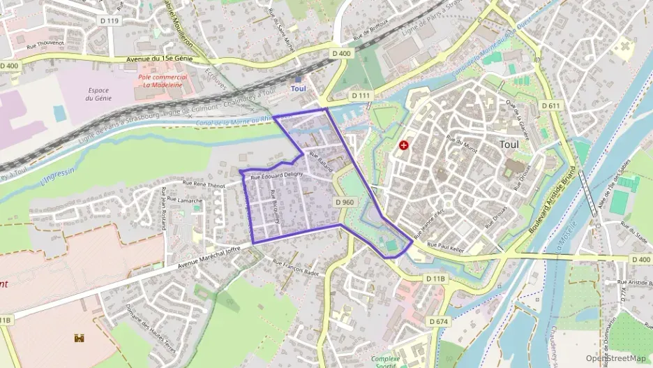 Appartement 80 m² trois pièces à vendre à Toul