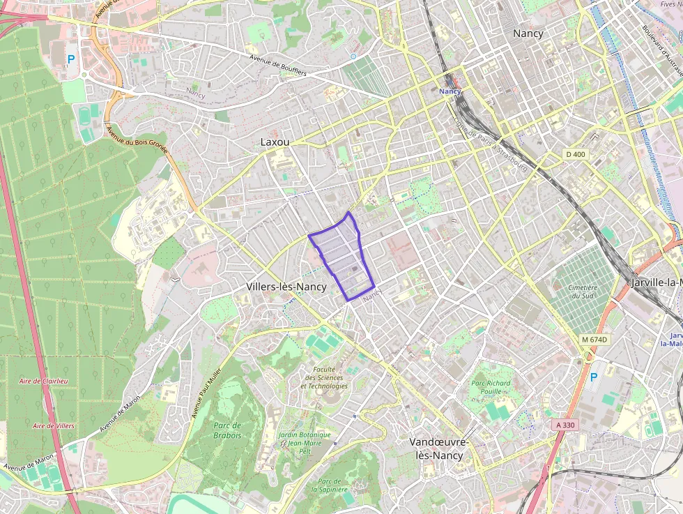 Appartement 63 m² trois pièces à vendre à Villers-lès-Nancy