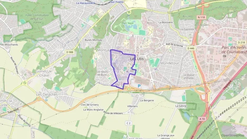 Appartement 49 m² deux pieces à vendre à Les Ulis