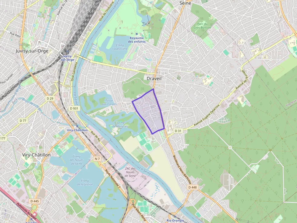 Appartement 87 m² quatre pièces à vendre à Draveil