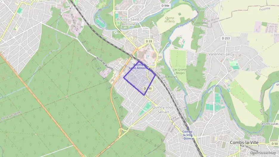 Appartement 62 m² trois pièces à vendre à Quincy-sous-Sénart Appartement 62 m² trois pièces à vendre à Quincy-sous-Sénart