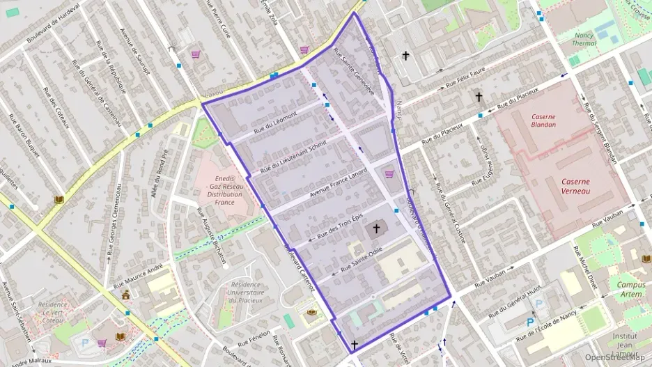 Appartement 72 m² trois pièces à vendre à Villers-lès-Nancy Appartement 72 m² trois pièces à vendre à Villers-lès-Nancy