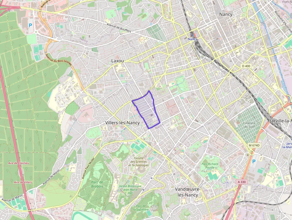 Appartement 72 m² trois pièces à vendre à Villers-lès-Nancy