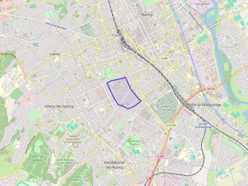 Appartement 77 m² quatre pièces à vendre à Nancy