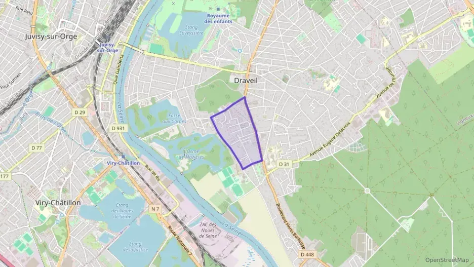 Appartement 76 m² trois pièces à vendre à Draveil