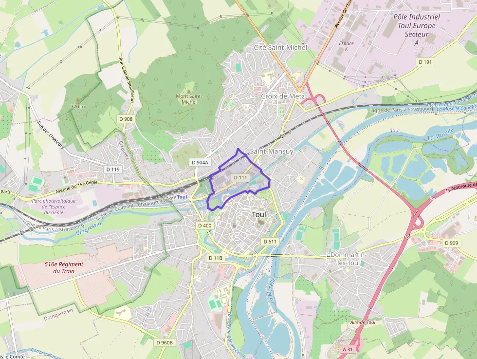 Appartement 45 m² deux pieces à vendre à Toul