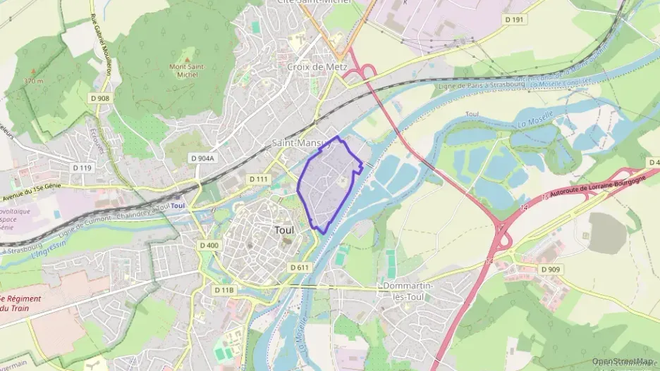 Appartement 120 m² cinq pièces à vendre à Toul