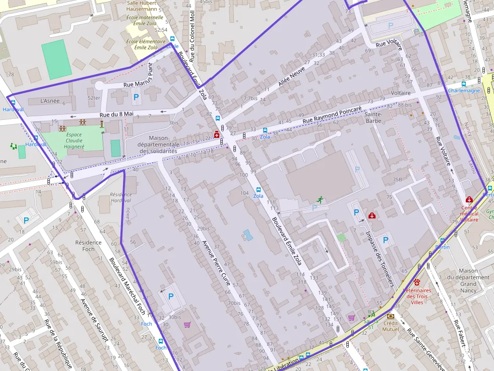 Appartement 34 m² deux pieces à vendre à Laxou