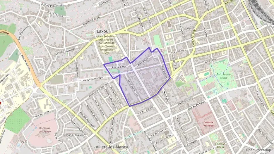 Appartement 93 m² quatre pièces à vendre à Laxou